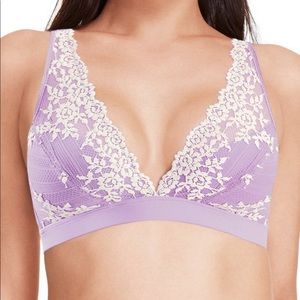 Wacoal Lavender Lace Bralette 34